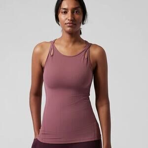 Athleta Shanti Asana Tank Size Maroon Small